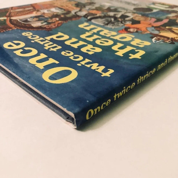 Vintage 1976 Once Twice Thrice and Then Again Dorothy Edwards Book HC DJ - Picture 5 of 16